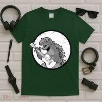 Acoustic Guitar Dinosaur T-Shirt thumb 5