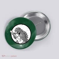 Acoustic Guitar Dinosaur Button thumb 0