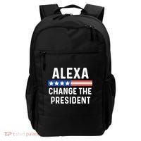 Alexa Change President Funny Usa Flag Backpack thumb 0