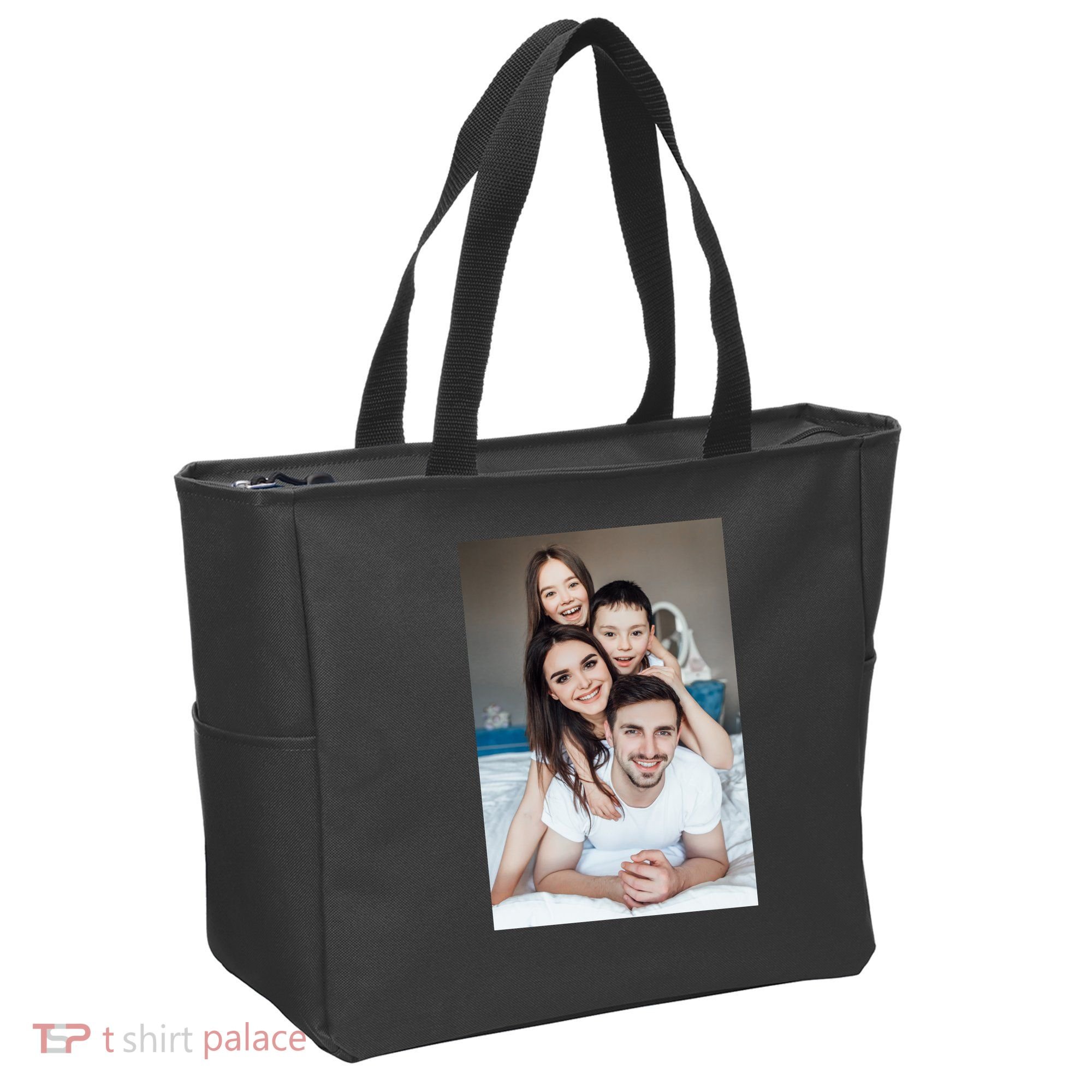 Add Custom Photo Picture Tote Bag