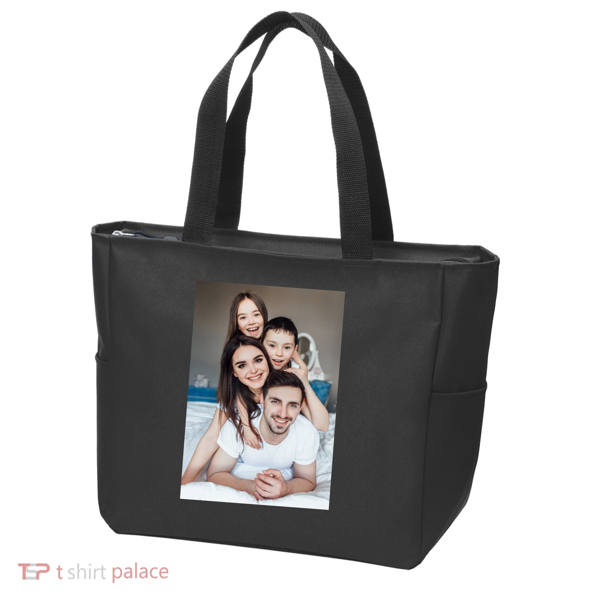 Add Custom Photo Picture Tote Bag