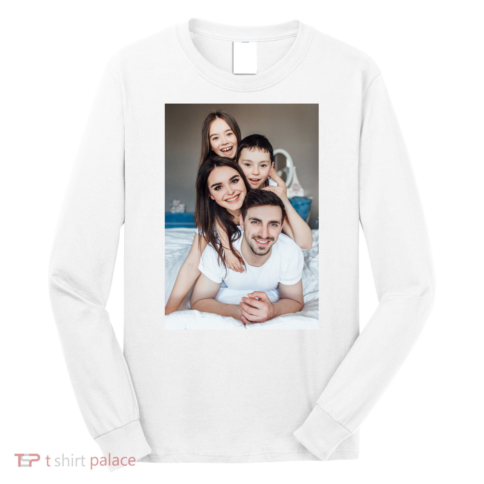 Add Custom Photo Picture Long Sleeve Shirt