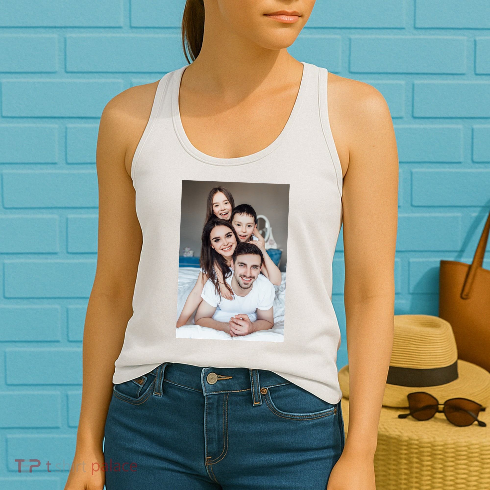 Add Custom Photo Picture Women's Tank Top