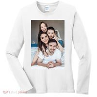 Add Custom Photo Picture Women's Long Sleeve Shirt thumb 0