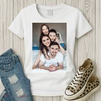 Add Custom Photo Picture Women's T-Shirt thumb 3