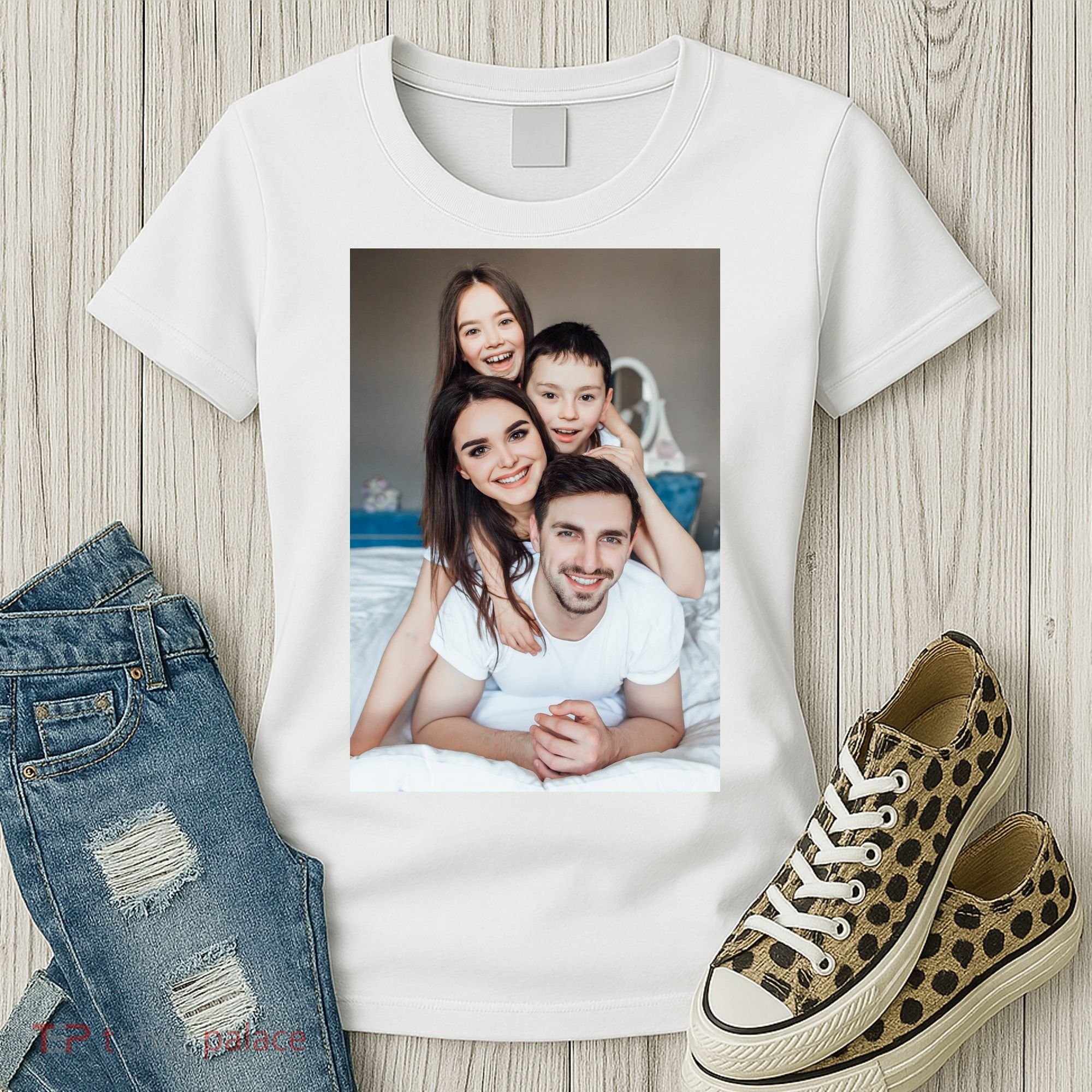 Add Custom Photo Picture Women's T-Shirt