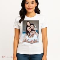 Add Custom Photo Picture Women's T-Shirt thumb 4