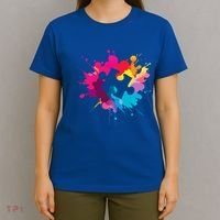 Autism Colorful Puzzle Piece T-Shirt thumb 4