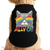 Ally Cat Pride Stuff Flag Lgbt Doggie Tank thumb 0