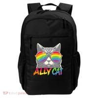 Ally Cat Pride Stuff Flag Lgbt Backpack thumb 0