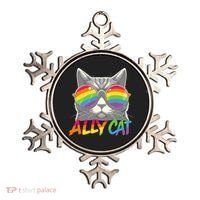 Ally Cat Pride Stuff Flag Lgbt Ornament thumb 0