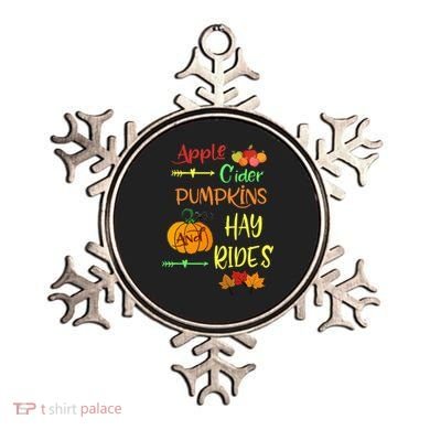 Apple Cider Pumpkins And Hayrides Cute Fall Ornament