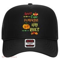 Apple Cider Pumpkins And Hayrides Cute Fall Hat thumb 0