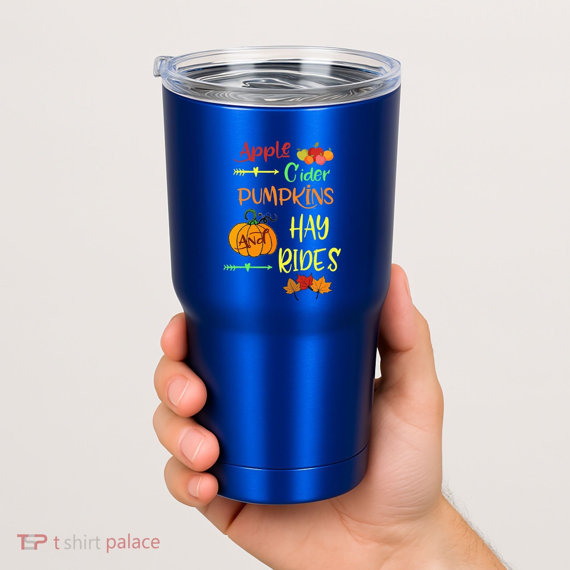 Apple Cider Pumpkins And Hayrides Cute Fall Tumbler