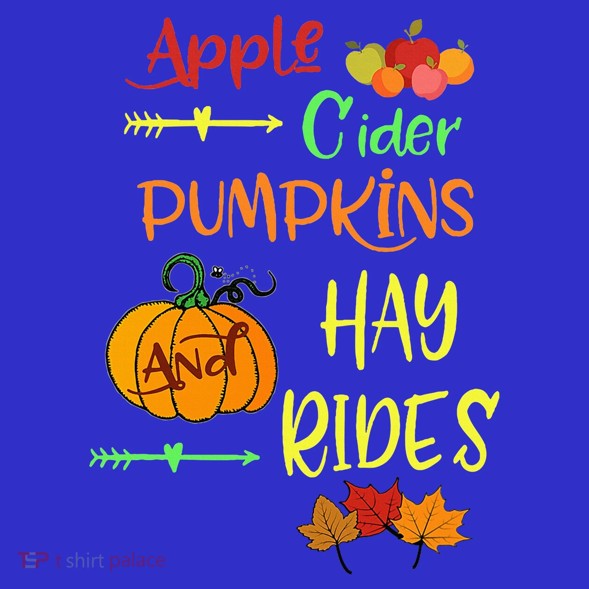 Apple Cider Pumpkins And Hayrides Cute Fall Tank Top