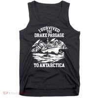 Antarctica Cruise Passage I Survived Antarctica Tank Top thumb 0