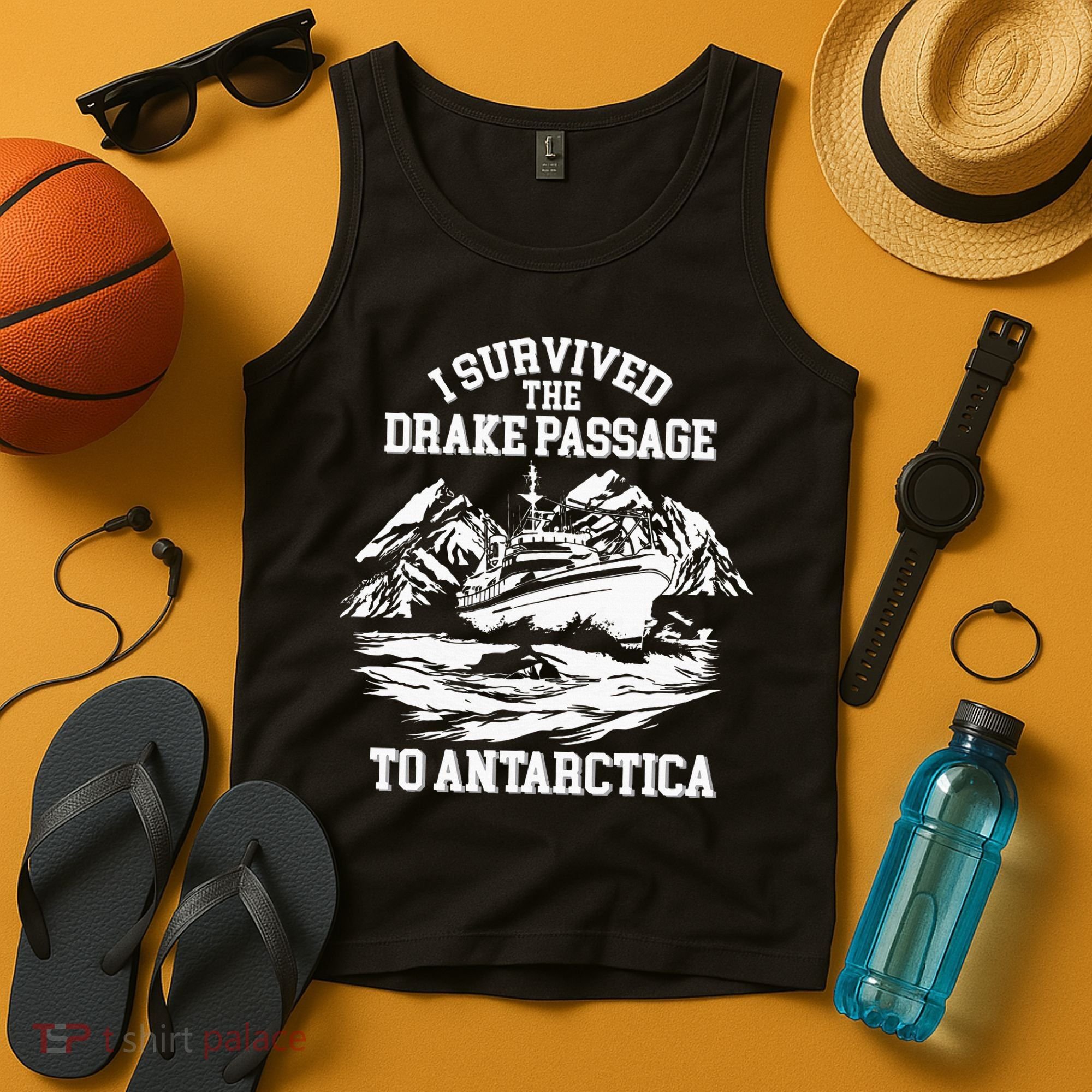 Antarctica Cruise Passage I Survived Antarctica Tank Top