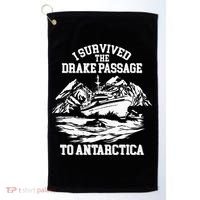 Antarctica Cruise Passage I Survived Antarctica Golf Towel thumb 0