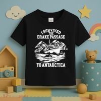 Antarctica Cruise Passage I Survived Antarctica Toddler T-Shirt thumb 3