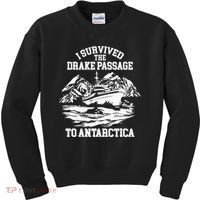 Antarctica Cruise Passage I Survived Antarctica Kids Sweatshirt thumb 0