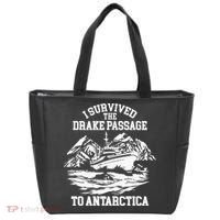 Antarctica Cruise Passage I Survived Antarctica Tote Bag thumb 0