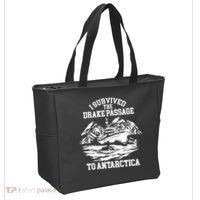Antarctica Cruise Passage I Survived Antarctica Tote Bag thumb 2
