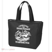 Antarctica Cruise Passage I Survived Antarctica Tote Bag thumb 3