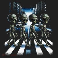 Aliens Crosswalk Roswell Tumbler thumb 3