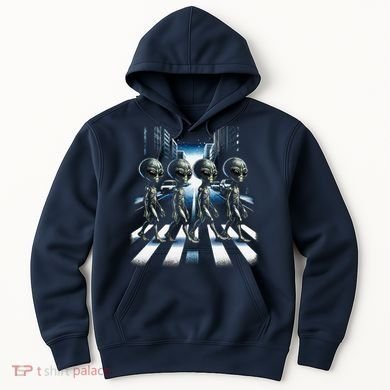 Aliens Crosswalk Roswell Hoodie