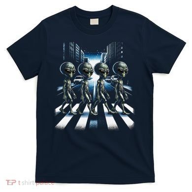 Aliens Crosswalk Roswell T-Shirt