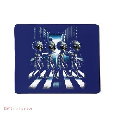 Aliens Crosswalk Roswell Mousepad