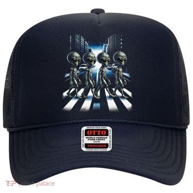 Aliens Crosswalk Roswell Hat