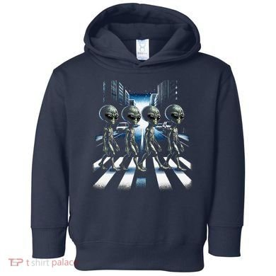 Aliens Crosswalk Roswell Toddler Hoodie