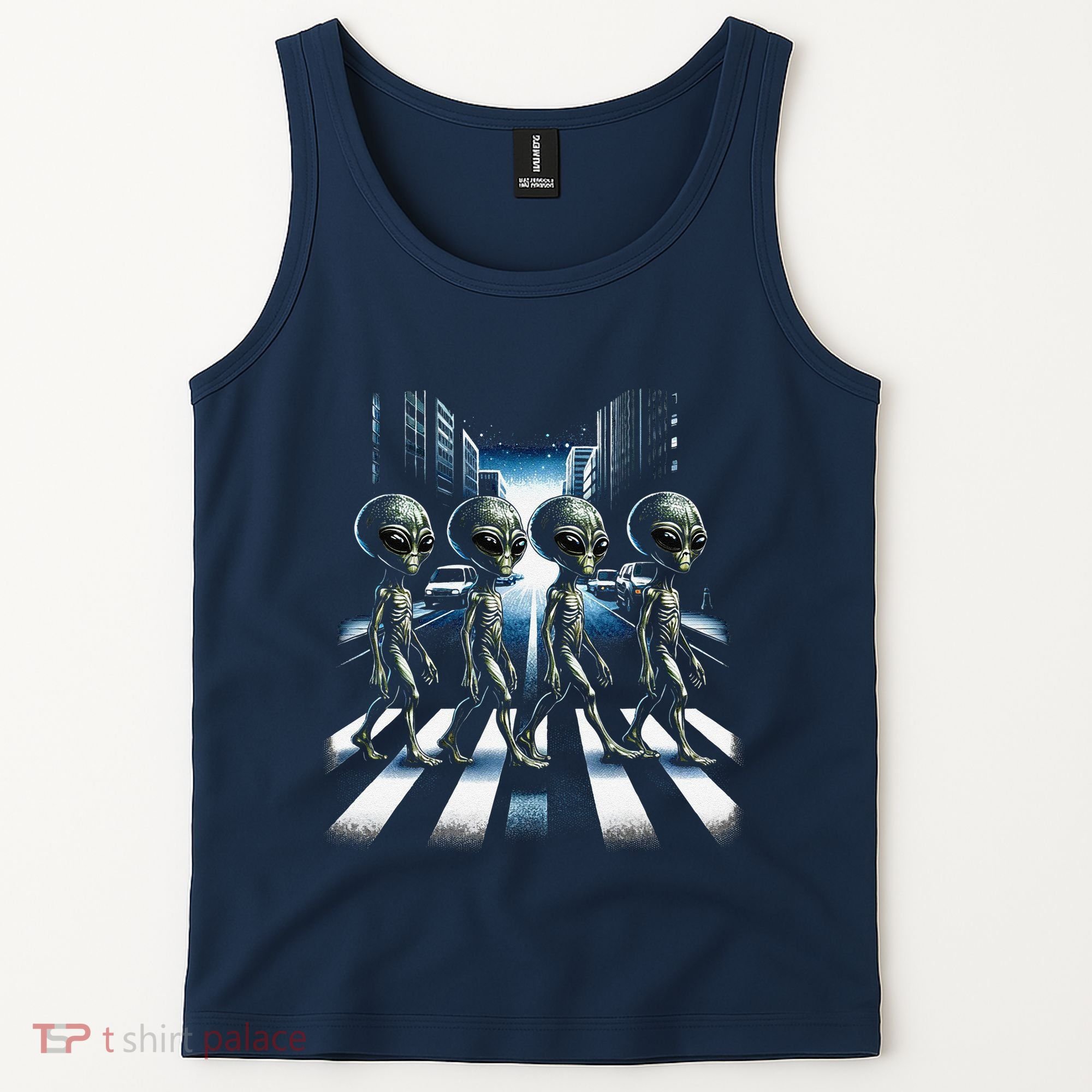 Aliens Crosswalk Roswell Tank Top