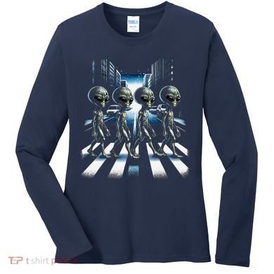 Aliens Crosswalk Roswell Women's Long Sleeve Shirt