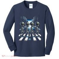 Aliens Crosswalk Roswell Kids Long Sleeve Shirt thumb 0