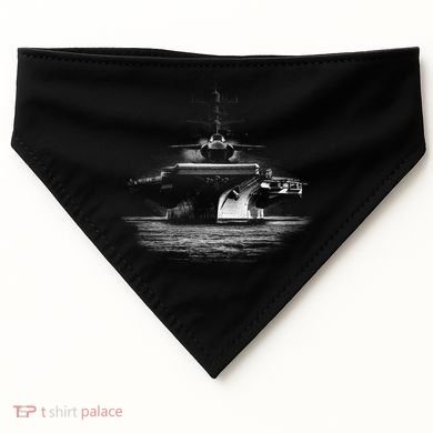 Aircraft Carrier Realistic USA-Made Doggie Bandana