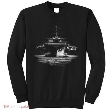 Aircraft Carrier Realistic Sweatshirt