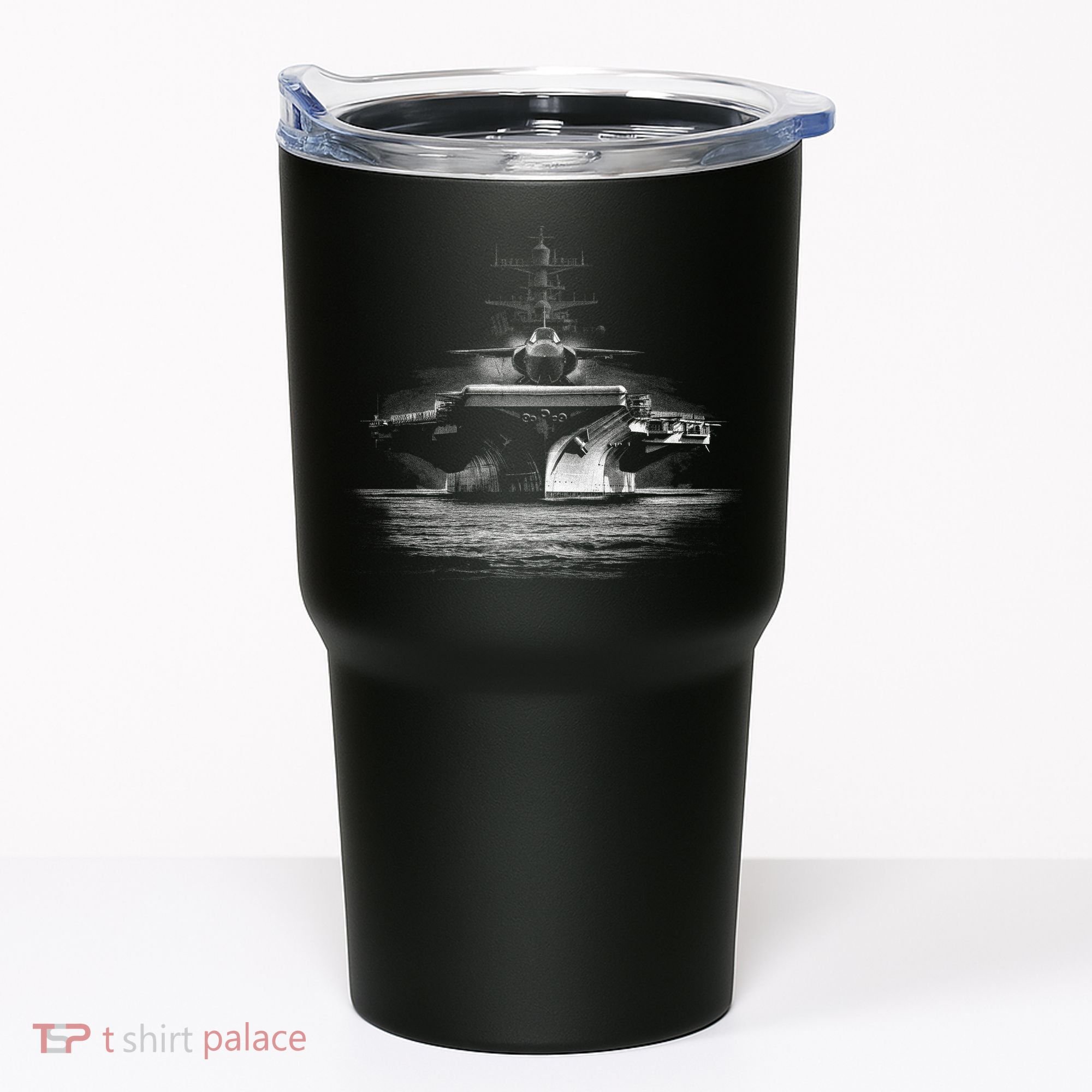 Aircraft Carrier Realistic Tumbler