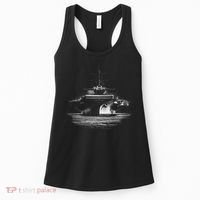 Aircraft Carrier Realistic Women's Tank Top thumb 0
