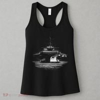 Aircraft Carrier Realistic Women's Tank Top thumb 3