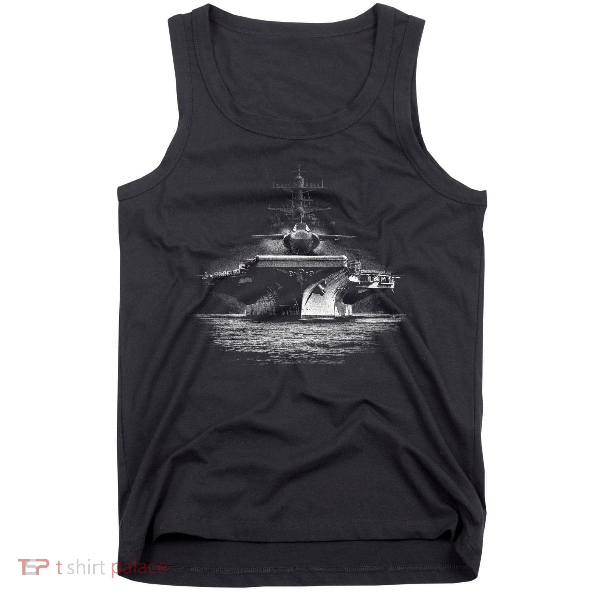 Aircraft Carrier Realistic Tank Top