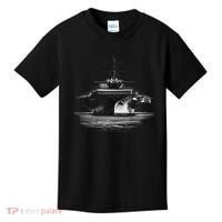 Aircraft Carrier Realistic Kids T-Shirt thumb 0