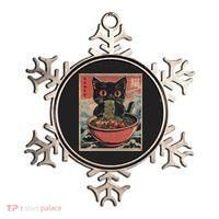 Anime Cat Ramen Noodles Anime Cat Ramen Japanese Funny Graphic Ornament thumb 0