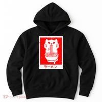 Anime Cat Ramen Kawaii Neko Noodles Hoodie thumb 0