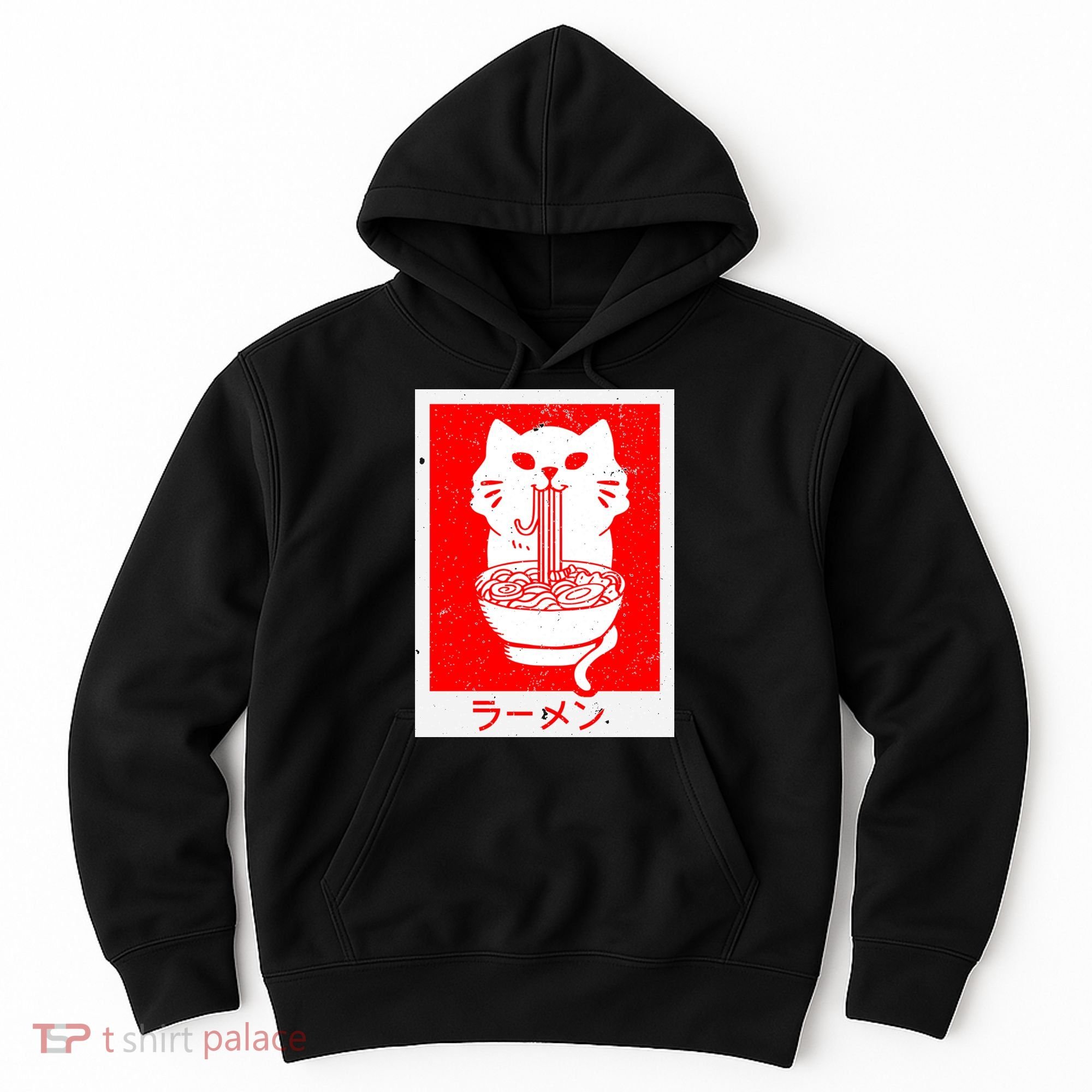 Anime Cat Ramen Kawaii Neko Noodles Hoodie