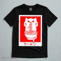 Anime Cat Ramen Kawaii Neko Noodles T-Shirt thumb 5
