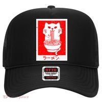 Anime Cat Ramen Kawaii Neko Noodles Hat thumb 0
