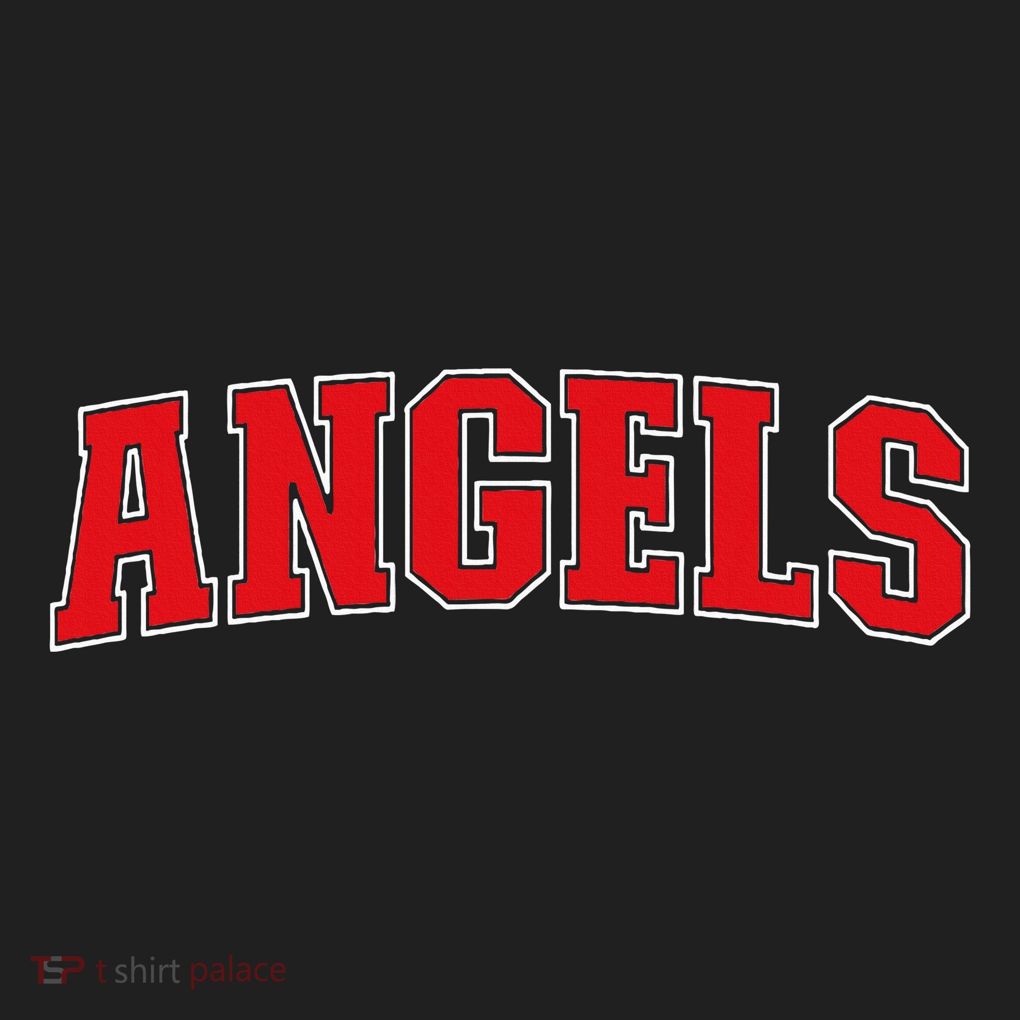Angels California Souvenir Trip College Style Red Text Tumbler