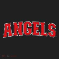 Angels California Souvenir Trip College Style Red Text Hat thumb 2